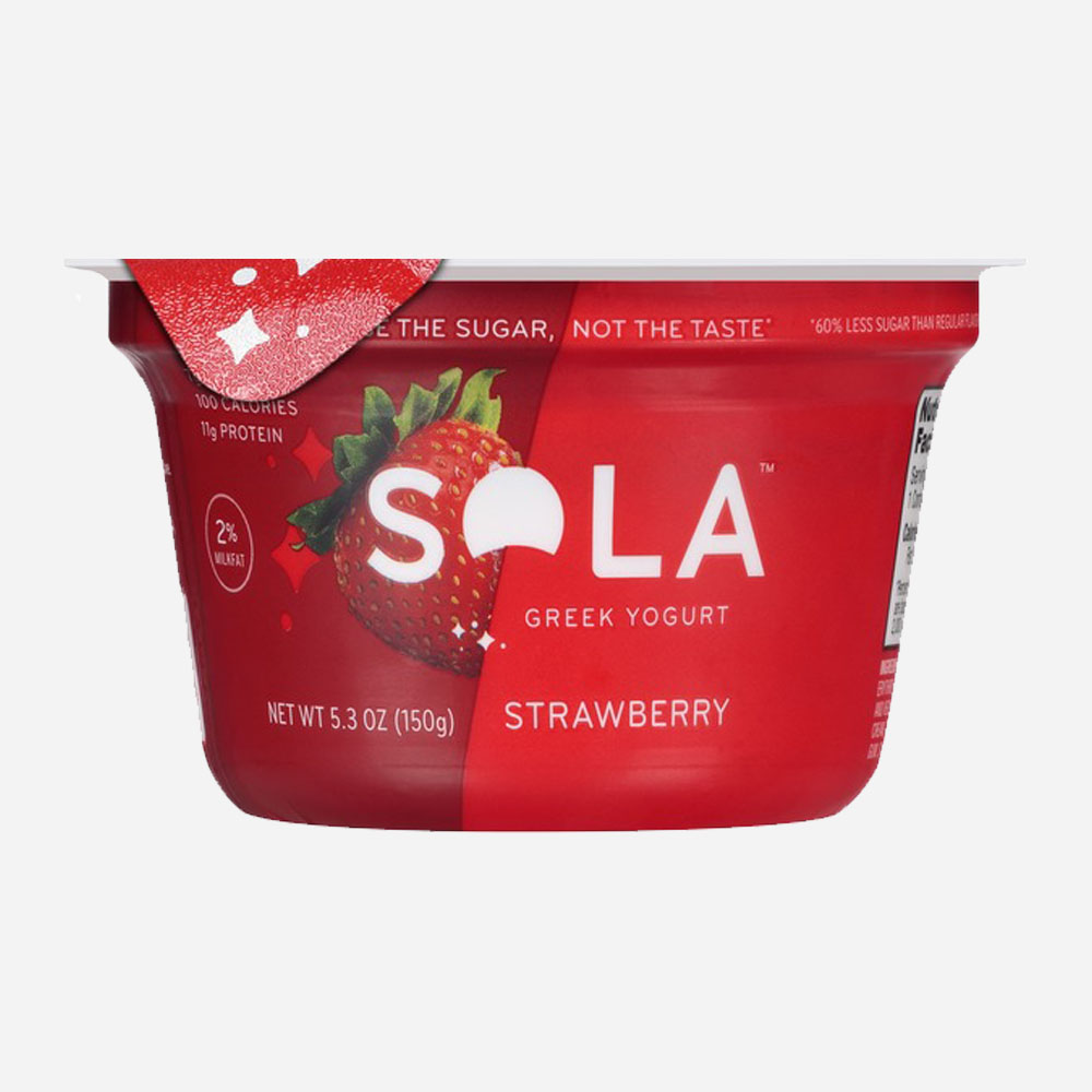 Cream Kefir Dairy Strawberry